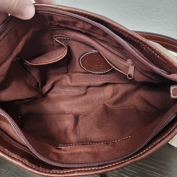 Etienne Aigner Patchwork Shoulder Bag - Picture 8 of 12